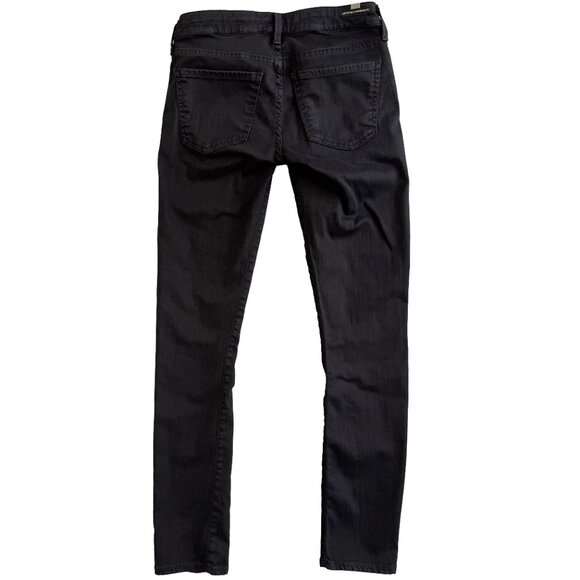 CITIZENS of HUMANITY Brixton Skinny Jeans Women’s Size 26 Black Stretch Denim - Picture 2 of 16